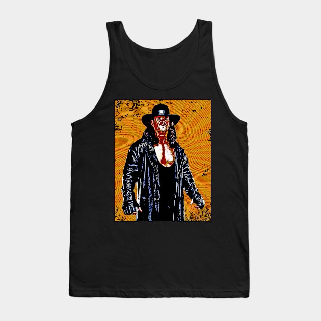 Undertaker // Retro Comics Tank Top by Kolovos Comic